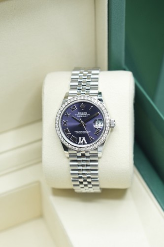 Ladies steel rose gold rolex - &,