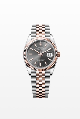 Rolex datejust steel rose - 36,