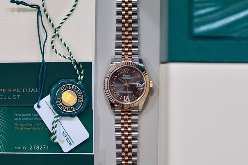 Rolex datejust steel - datejust, rose
