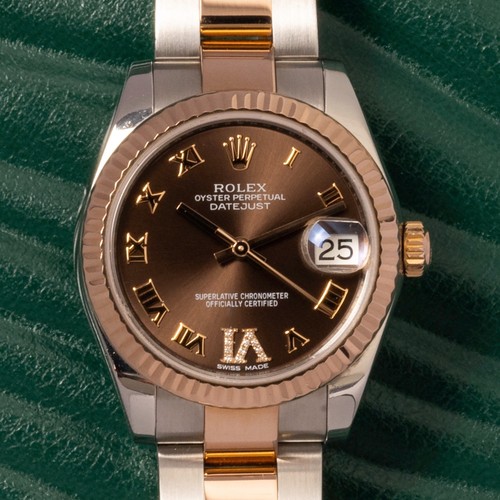 Rolex datejust chocolate - datejust, 31
