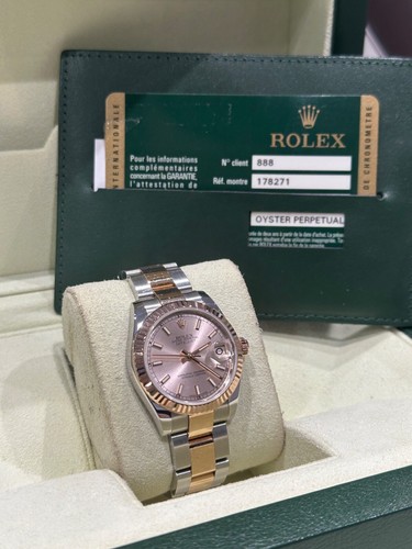 Rolex datejust 178271 31mm - 31mm, 18k