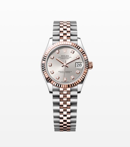 Ladies steel rose gold - &,