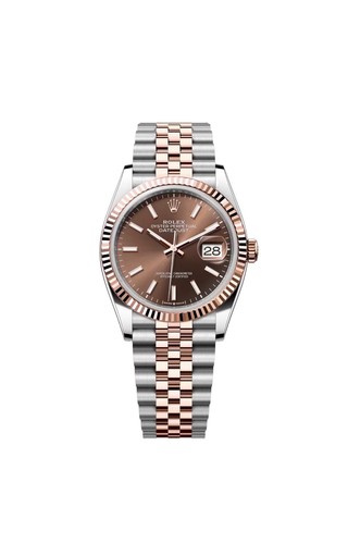 Rolex datejust steel rose - rolex,