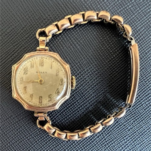 Antique 1920 30s 9ct - 1920/30s, rose