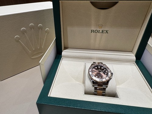 Rolex yachtmaster everose gold - rolex,