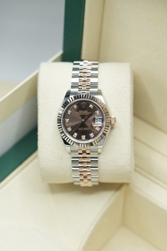 Rolex ladies steel - ladies, rose